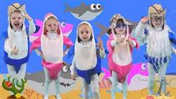 Акуленок  ( Baby Shark ) - песенка для детей | Веселый танец для детей от Mila Plays | Song for kids
