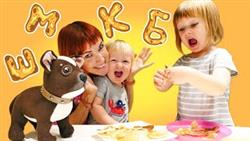 Бьянка, Карл и мама Маша Капуки готовят блинчики! Видео рецепты для детей в шоу Привет, Бьянка
