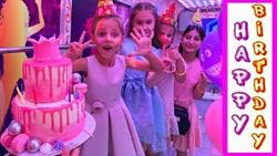 День рождения Насти Платье много Подарков и Крутая Party вечеринка
