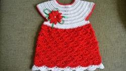    /    (Child fishnet dress crochet)