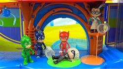 Герои в Масках и ловушка Лунной девочки - Доброе и развивающее видео для детей с игрушками PJ Masks
