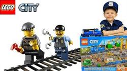 ЛЕГО СИТИ Грузовой Поезд и нападение бандитов - ЛЕГО ПОЛИЦИЯ СПЕЦОПЕРАЦИЯ 2+2 Lego City Police
