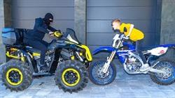  VS     ?  Motorcycle VS ATV.
