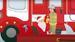 Новогодняя Песня - Дед Мороз идет по свету - Песенки для детей - Трактор Гоша
