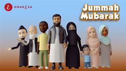 Omar Esa - Jummah Mubarak Nasheed | 3D Islamic Cartoon
