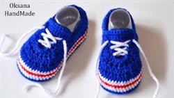   .   . Booties sneakers crochet