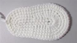    -   - Crochet sole booties
