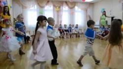 Полечка в средней группе. Танец в детском саду
