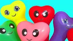 Шарики с водой Учим цвета Развивающее видео Детям Поем песню Семья пальчиков Лопаем Воздушные шарики
