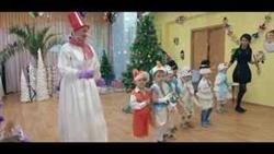 Танец снеговиков Новогодний утренник 2014г. в детском саду р.п. Кетово Курганской области
