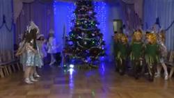 Утренник Новый 2017 год. Танец  Зимушка - зима Старшая группа детсада № 160 г. Одесса 2016
