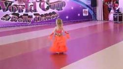 Восточные танцы, дети,  основная часть, Ксения Дворецкая, 5 лет, дебют
