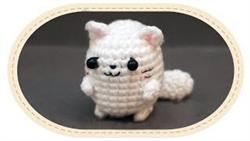 Вязаный кот амигуруми. Crochet cat amigurumi.
