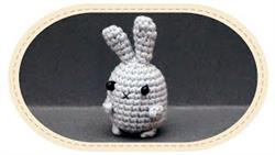 Вязаный зайчик амигуруми. Crochet rabbit amigurumi.
