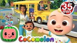 Wheels On The Bus (School Edition)  + More Nursery Rhymes  Kids Songs - CoComelon
