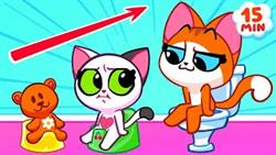 ?? Potty Training For Kids ?? Good And Healthy Habits  Funny Kids Stories ?? Purr-Purr
