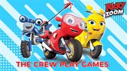 ? Ricky Zoom ?| The Crew Play Games | New Compilation | Cartoons for Kids