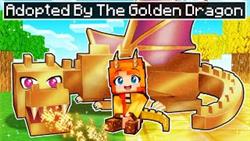 Adopted By The GOLDEN DRAGON In Minecraft!
