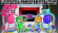 Adopted by the LONG LEGS FAMILY in Minecraft!