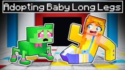 Adopting BABY LONG LEGS in Minecraft!