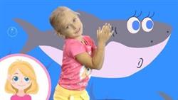АКУЛЕНОК МАЛЫШ или BABY SHARK - Маленькая Вера - Веселый танец для детей малышей

