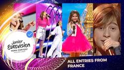 All Junior Eurovision songs from France ????
