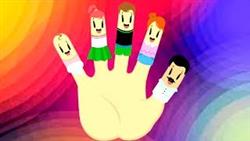 Английская песенка про Семью пальцев - Finger Family! Песенки на английском - Английский для детей
