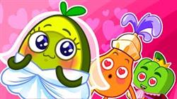 Avocado Baby Dresses Up as a Bride || Funny Stories for Kids by Pit  Penny ??