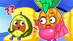Avocado Baby Pretends To Be Pregnant Like Pineapple ||Funny Stories For Kids??
