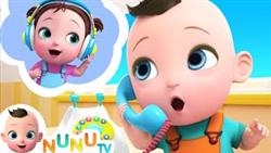 Babies On Phone Song | Nursery Rhymes | Kids Songs | NuNu Tv