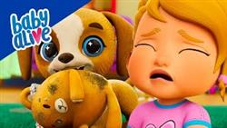 Baby Alive Official ?? Teddy Bear Gets A Boo Boo ?? Kids Videos ??
