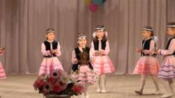 Bashkir dance in kindergarten for children