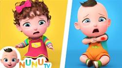 Boo Boo Song + More Nursery Rhymes | Kids Songs | NuNu Tv