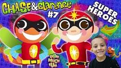 Chase  Clarence: SUPERHERO KIDS!  | DOH MUCH FUN Animated Shorts #7
