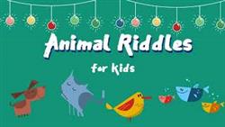 Childrens riddles about animals 4 5 years