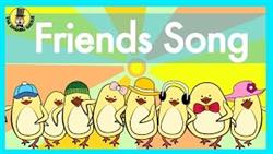 Childrens song about smile and friendship