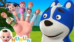 Daddy Finger Family Dog Song + More Nursery Rhymes | Kids Songs | Nunu Tv
