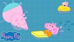 Daddy Pig Teaches George How To Swim! ???? Peppa Pig Official Channel Family Kids Cartoons