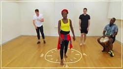 Dance Lesson - African Dance- Dancing on the Clock,   -   -   