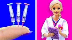 DIY - Создание миниатюрного набора доктора для куклы Барби
