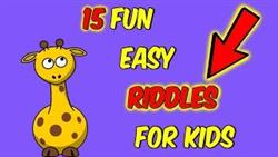 Easy childrens riddles with answers