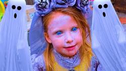 Эльвира собирает конфет на Хэллоуин Видео как мультик для малышей
