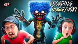 Escape The HUGGY-Woki!  (Poppy Playtimes Mr. Wuggy Plays With FGTeeV Duddz  Shawn
