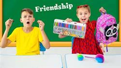 Five Kids build a good friendship at school