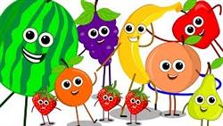Fruitful song for kindergarten children