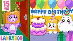 Happy Birthday Foxy! Secret Birthday Party Surprise | LankyBox Channel Kids Cartoon
