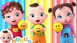 Happy, Sad, Funny | Emotions (Feelings) Song | Nursery Rhymes | Baby Songs | NuNu Tv
