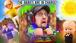 HIDE n SEEK from the BABIES! Baby in Yellow vs Boss Baby vs Ice Age Baby (Minecraft in Garrys Mod)