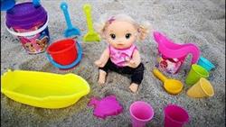 Куклы Пупсики Девочка На Море Игрушки для песка Детскии? канал 108маматв
