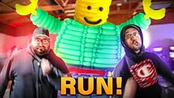 LEGO Man is ALIVE! ?? The Hip Hop Musical (Escape from FNAF Lego Arcade || FV Family)